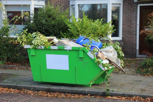 Recycling and donation during flat clearance